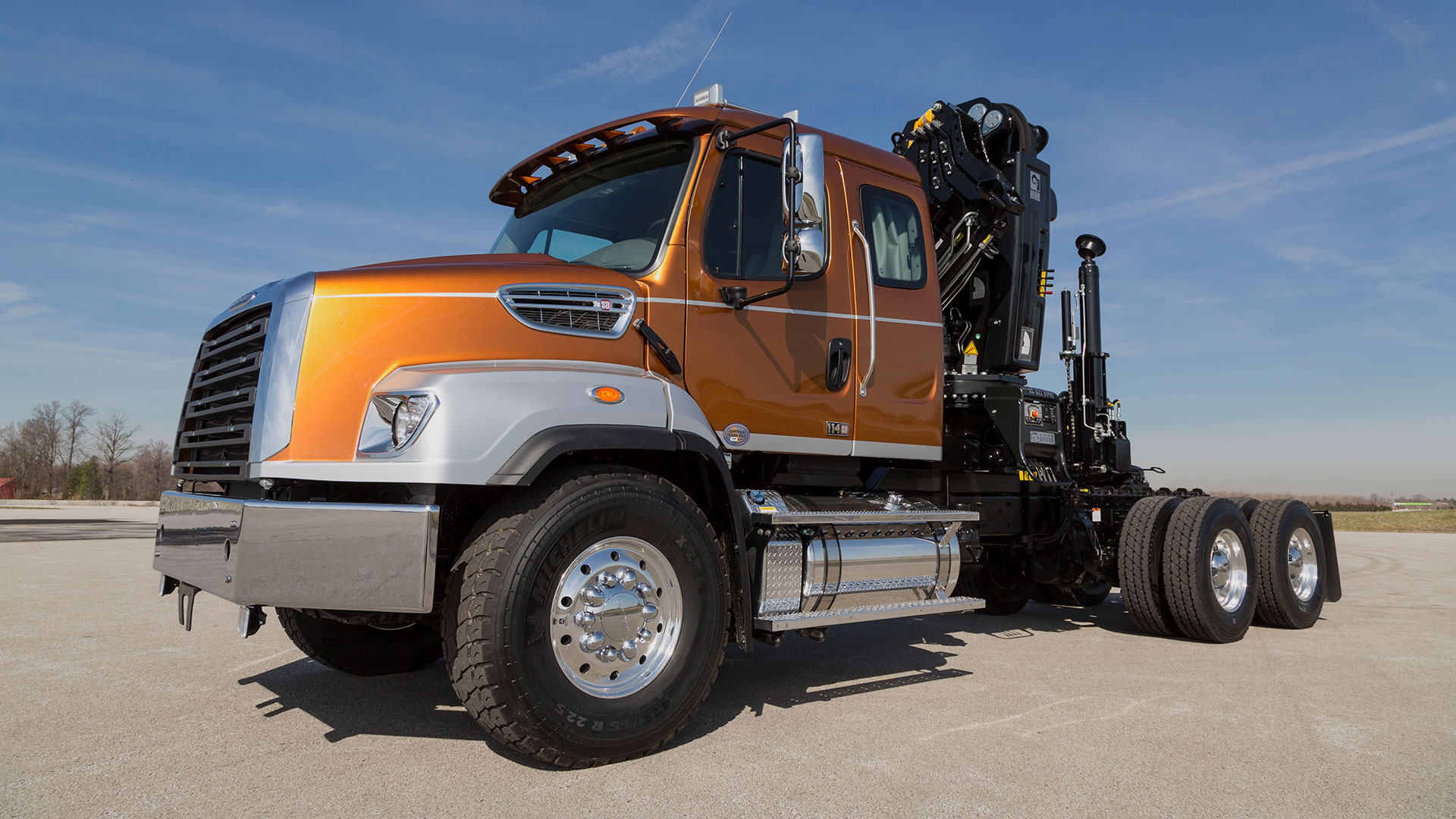 Camión de Carga Feightliner 114SD